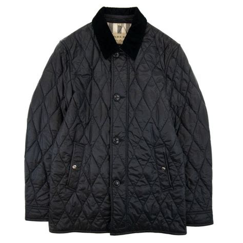 burberry burberry coat men's quilted jacket gransworth black 3996365|Burberry Gransworth Quilted Jacket Black .